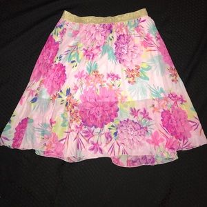 Floral skirt